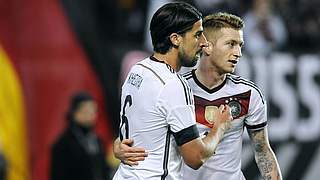 Reus und Khedira (l.): 