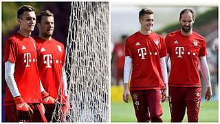 Christian Früchtl has been able to train alongside Neuer and Starke © GettyImages/DFB