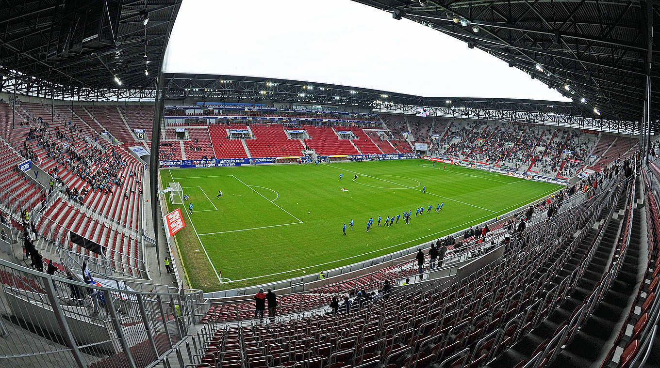 Augsburg’s stadium will host Germany’s charity friendly match © 2010 Getty Images