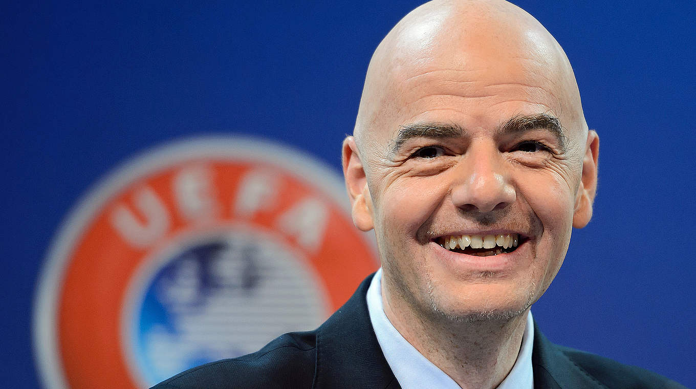Gianni Infantino is running for position of FIFA president this year © FABRICE COFFRINI/AFP/Getty Images