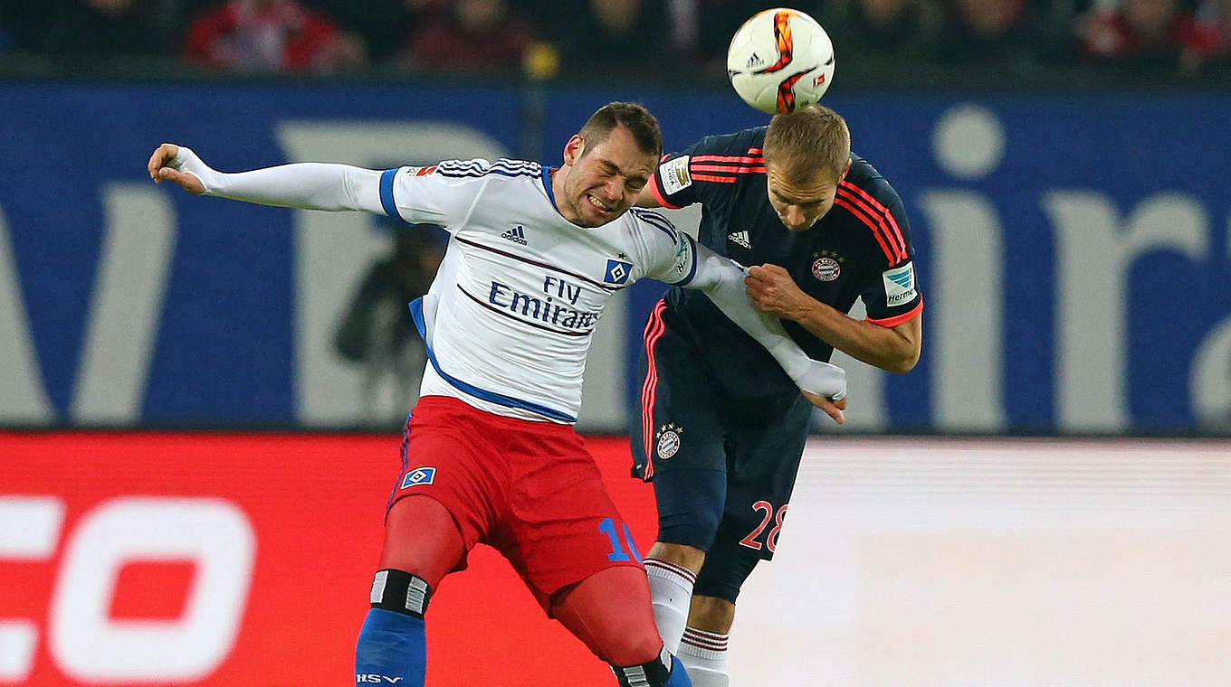 Bayern narrowly edged out HSV 2-1 in their first game back © 2016 Getty Images