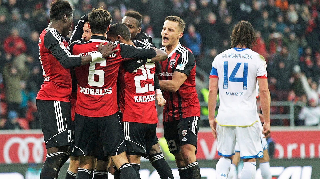 Promoted side Ingolstadt got 2016 off to a winning start © 2016 Getty Images