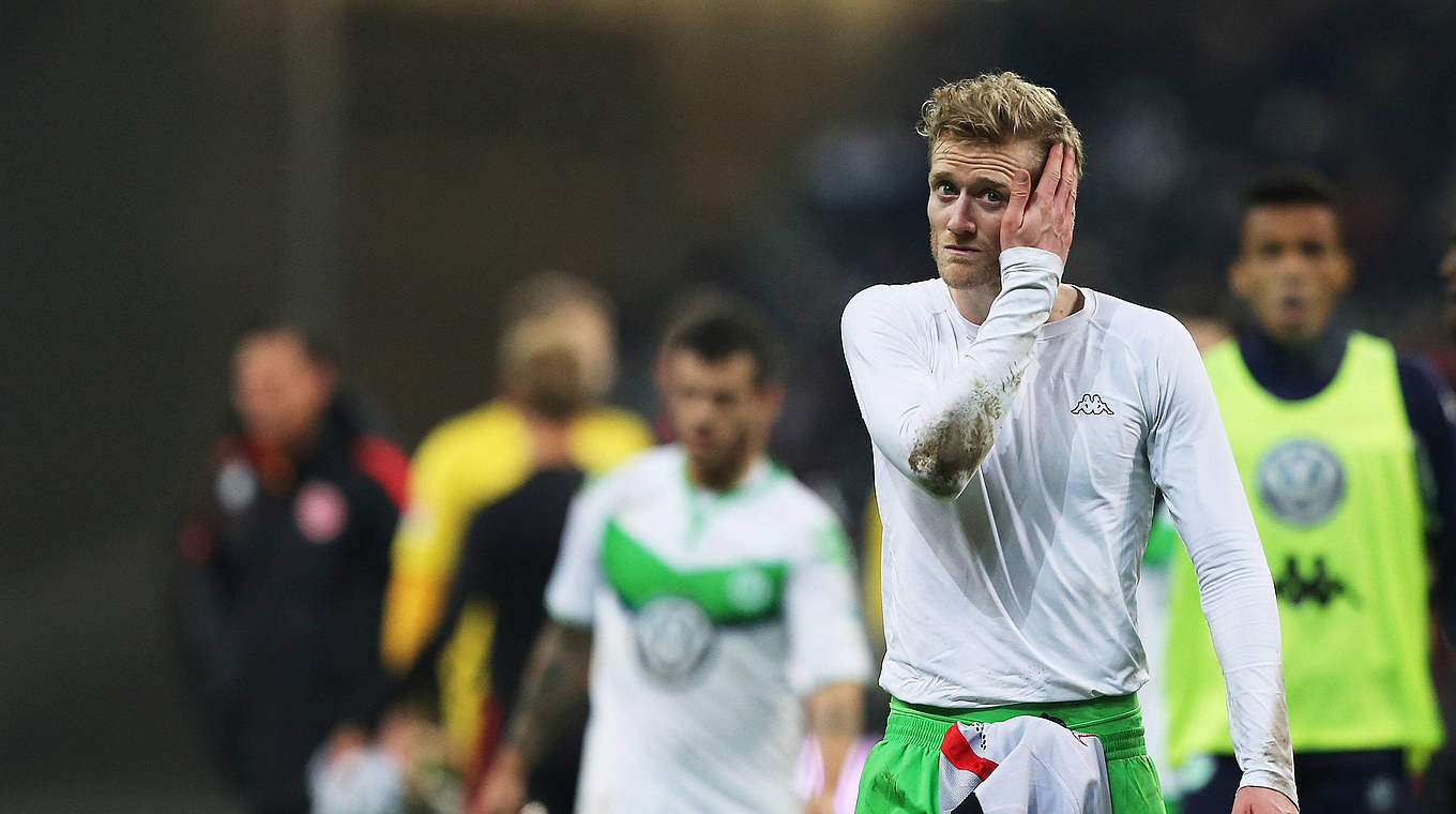Wolfsburg lost 3-2 in Frankfurt after a Maier hatrick © imago/Eibner