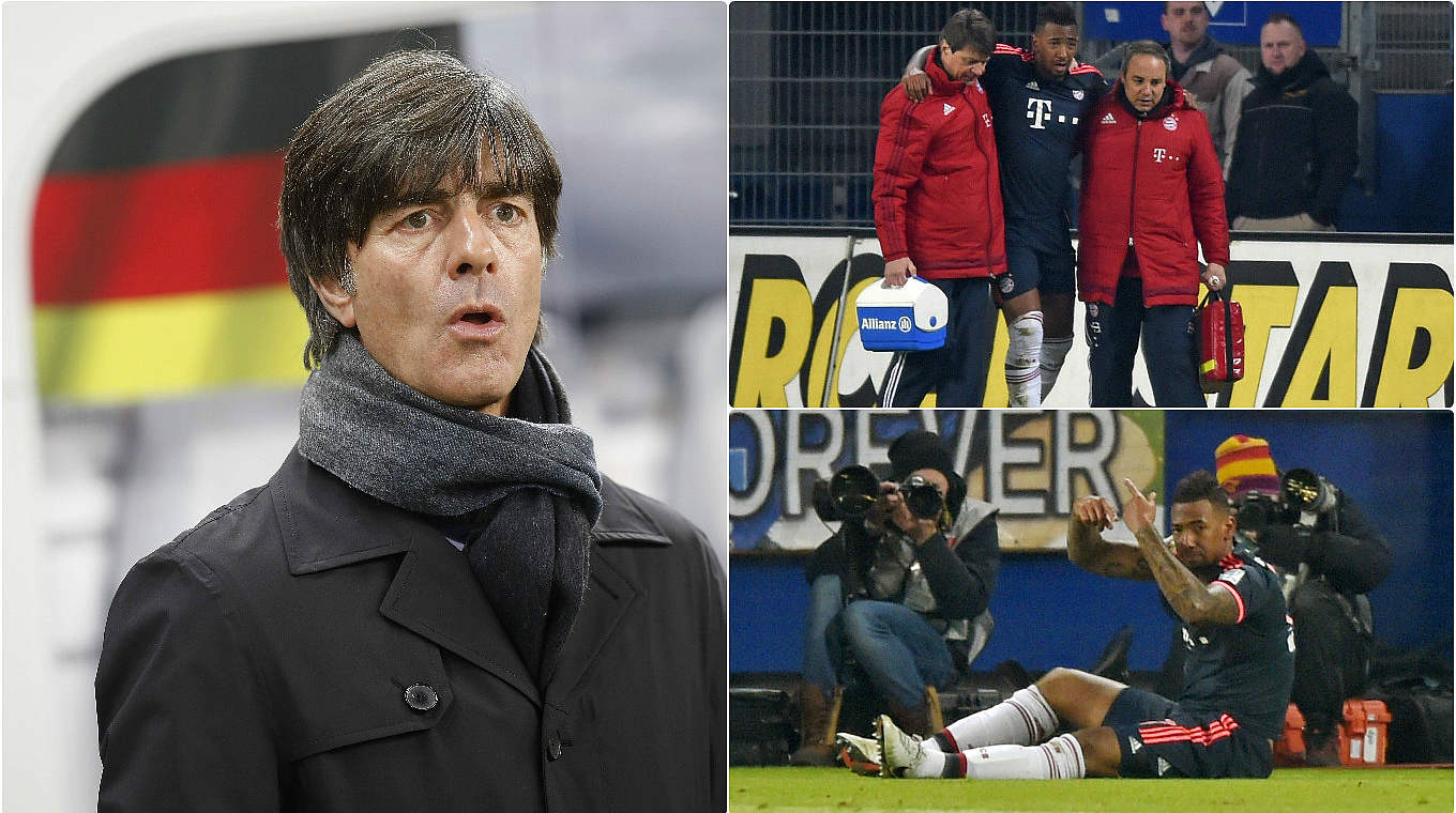 Löw: "Boateng kann es trotz der Verletzung noch schaffen, auf den EM-Zug aufzuspringen" © imago/DFB