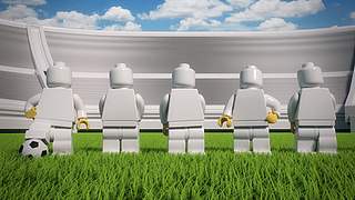 Children and adults alike will love LEGO's Die Mannschaft range of figures © LEGO GmbH