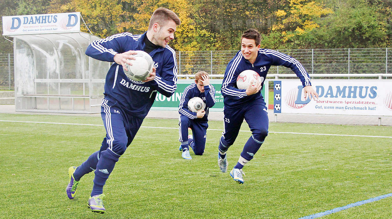 Mit Spaß dabei: DFB.de zeigt fünf Trainingseinheiten für die Rückrundenvorbereitung © DFB