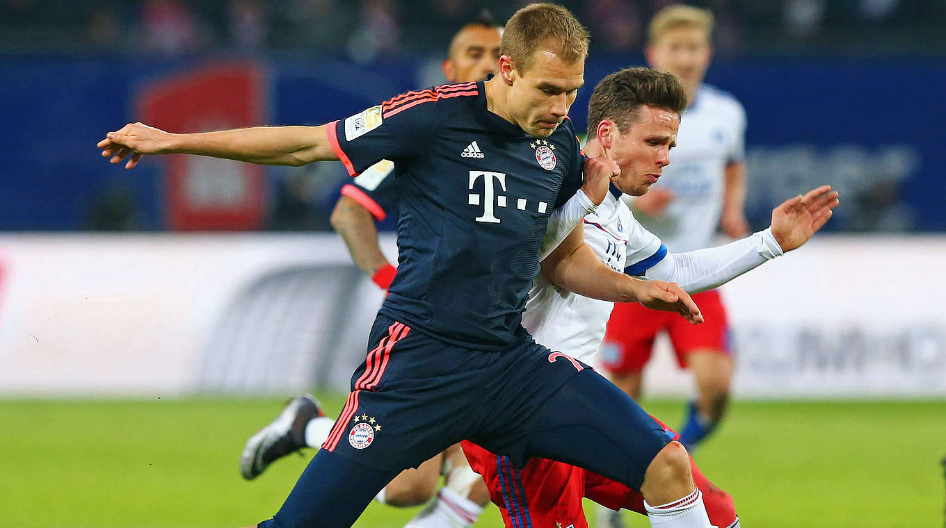 HSV were unlucky not to get anything from the game against Bayern © 2016 Getty Images