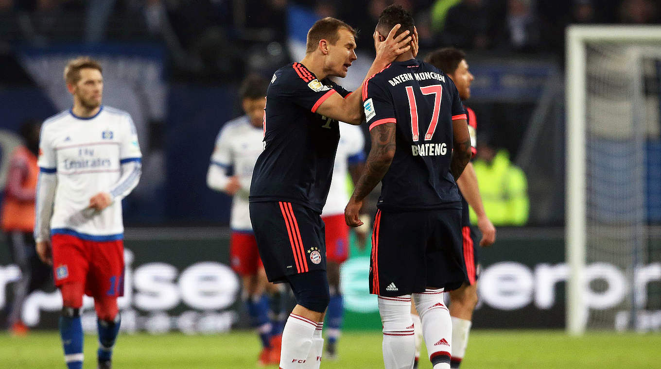 Badstuber supports his injured Bayern teammate Jerome Boateng © imago/Contrast