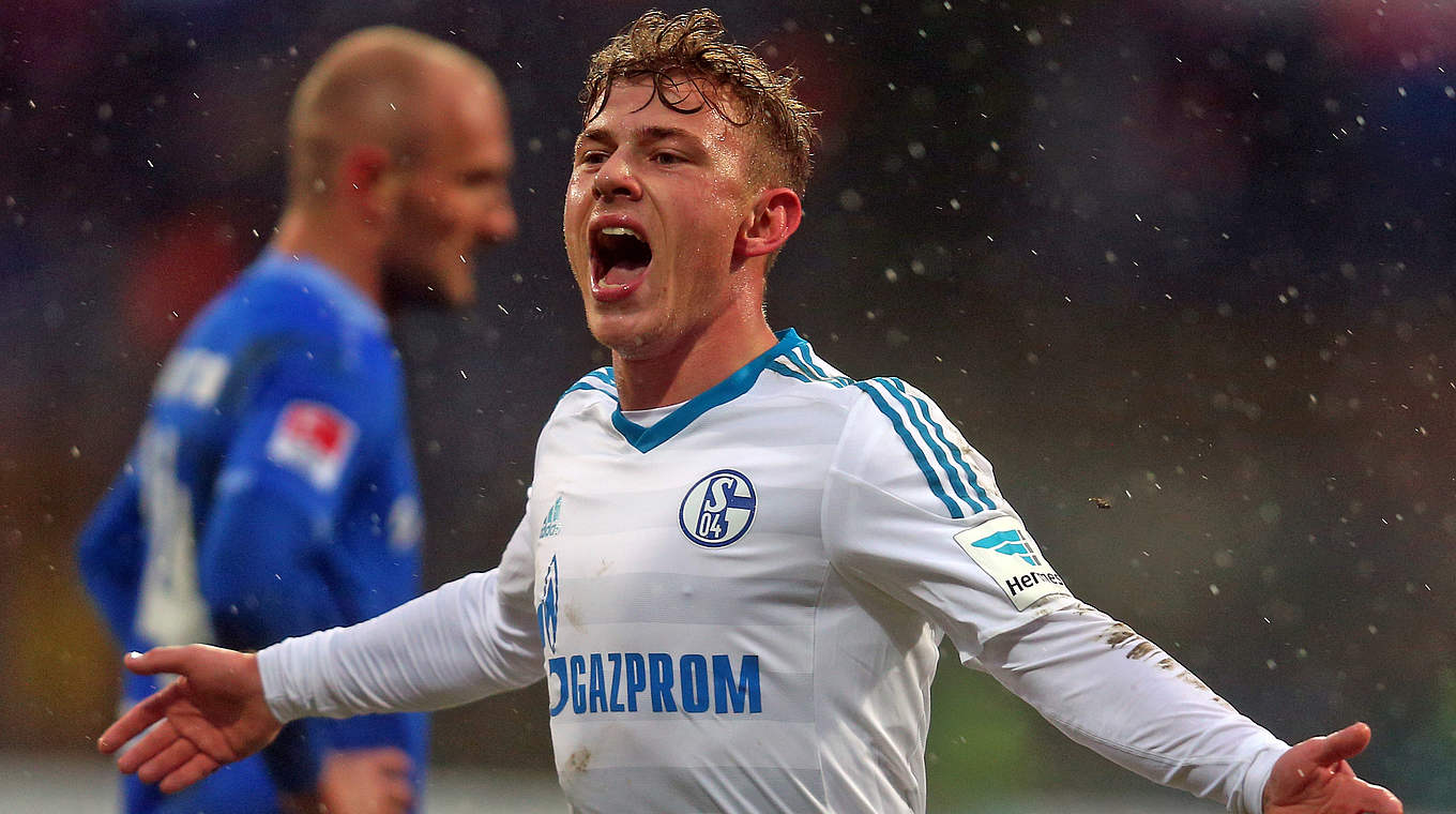 Eine Vorlage, ein Treffer: Max Meyer der Matchwinner für Schalke © 2016 Getty Images