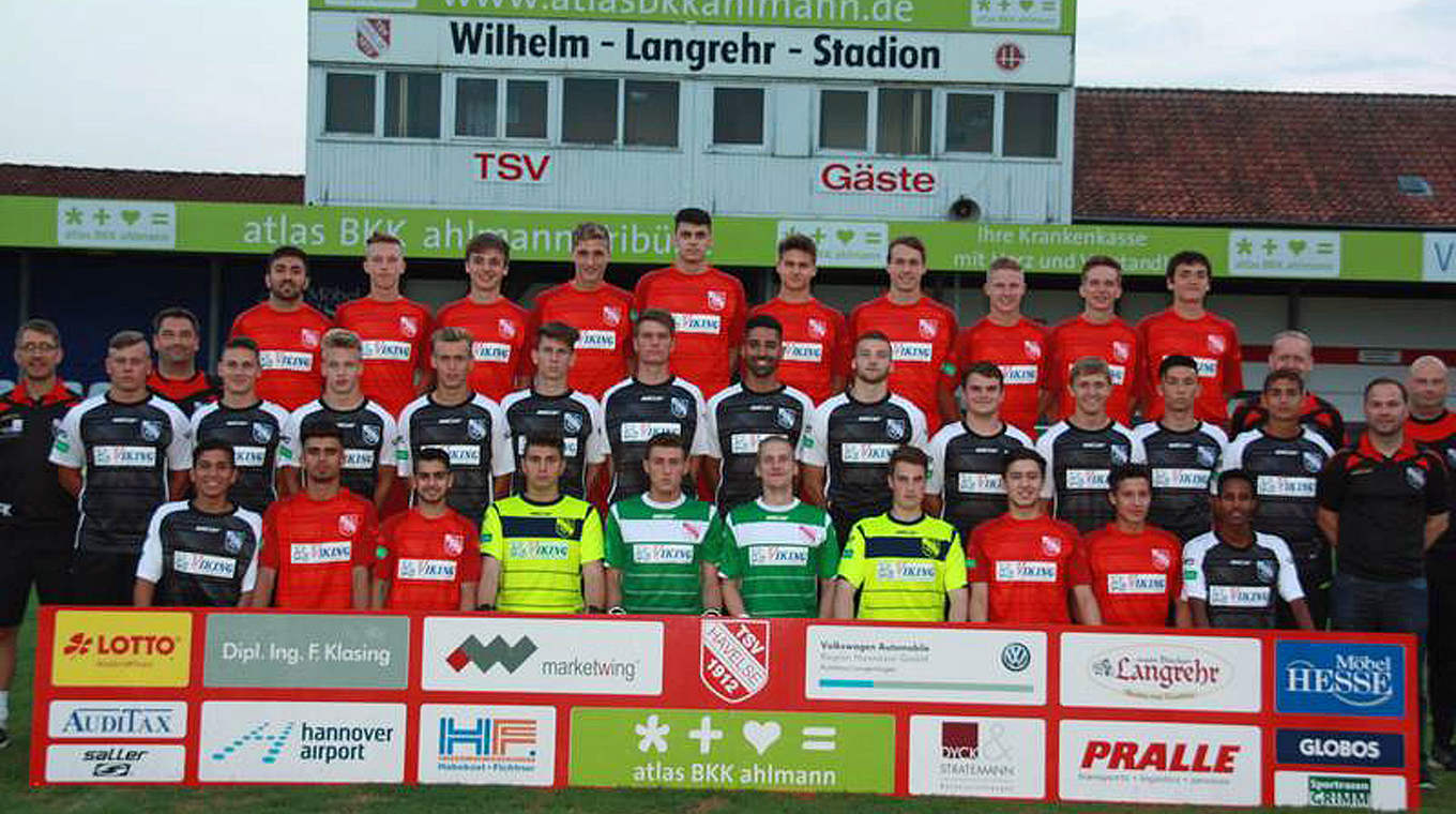 Bundesligaaufsteiger und abgeschlagener Tabellenletzter: die U 19 des TSV Havelse © TSV Havelse