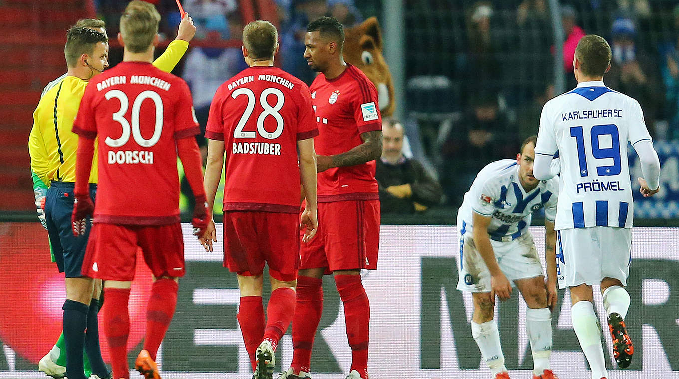 Muss beim nächsten Freundschaftsspiel der Bayern zuschauen: Jérôme Boateng (3.v.r.) © Getty Images