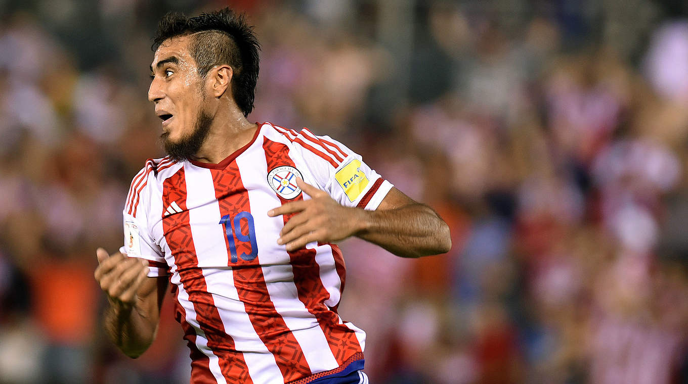 Soll im Ingolstädter Trikot für Tore sorgen: Paraguays Nationalspieler Darío Lezcano © AFP/Getty Images