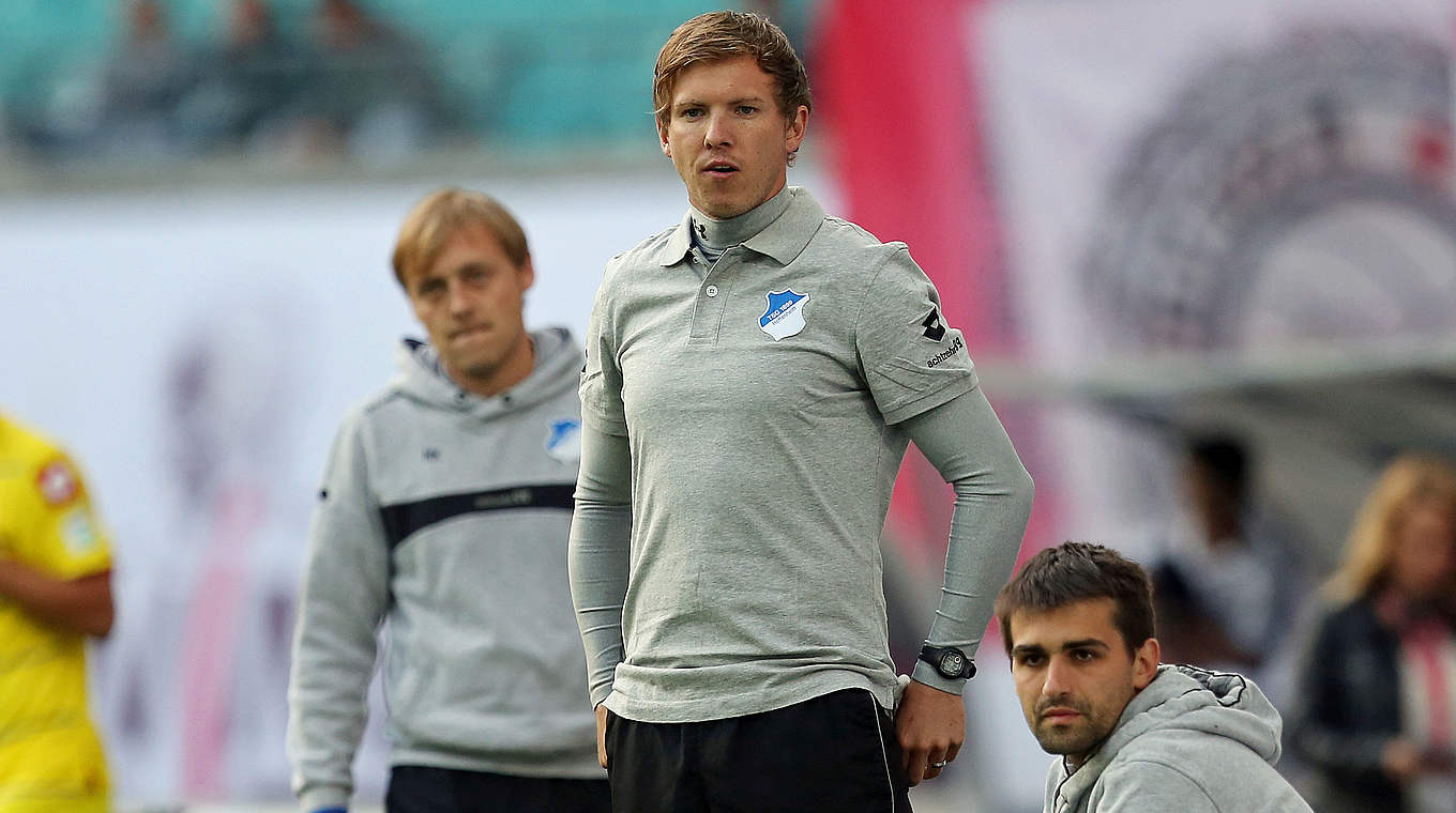 Soll 1899 Hoffenheim vor dem Abstieg retten: der neue Trainer Julian Nagelsmann © 2015 Getty Images