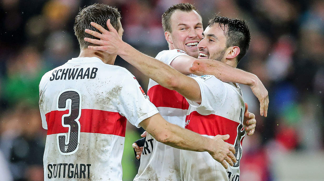 Großkreutz and Stuttgart have picked up six points so far in 2016 © 2016 Getty Images