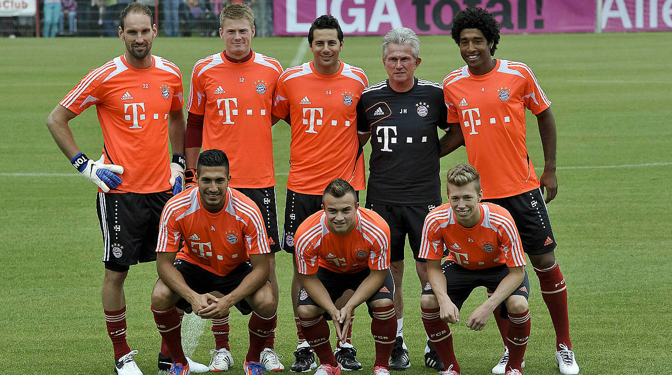 2012 holte Bayern-Trainer Jupp Heynckes den mittlerweile 33-jährigen Pizarro als Backup nach München zurück. © 