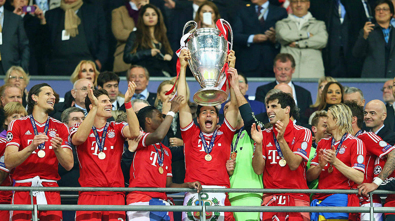 2013 Tripple-Sieger mit dem FC Bayern: Pizarro © Getty Images