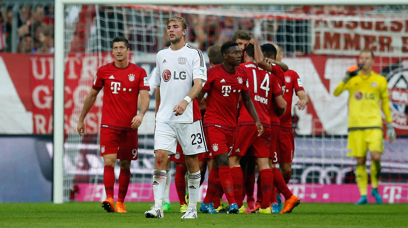 Bayern München vs. Bayer Leverkusen © 2015 Getty Images