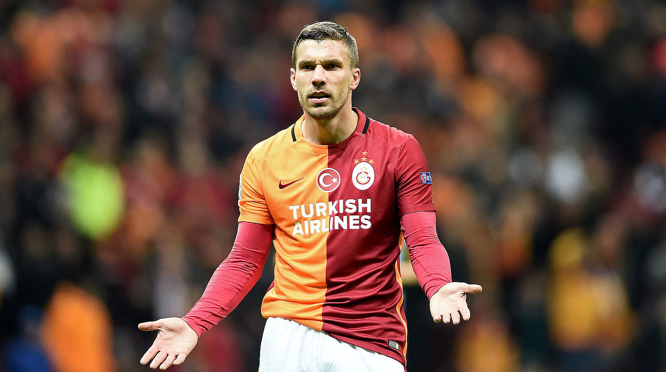 0:0 beim Comeback für Galatasaray: Lukas Podolski © OZAN KOSE/AFP/Getty Images