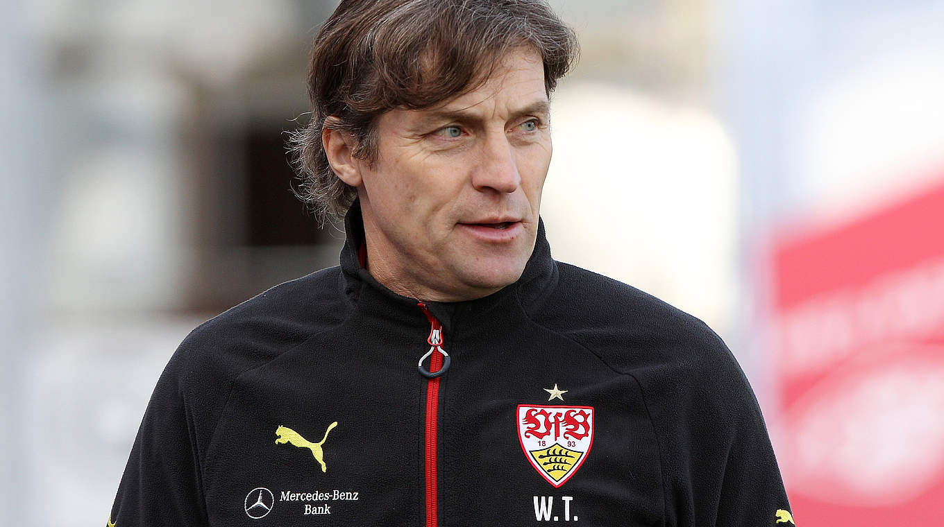 Trainer Walter Thomae bleibt mit dem VfB II nach dem Remis Tabellen-Vorletzter © 