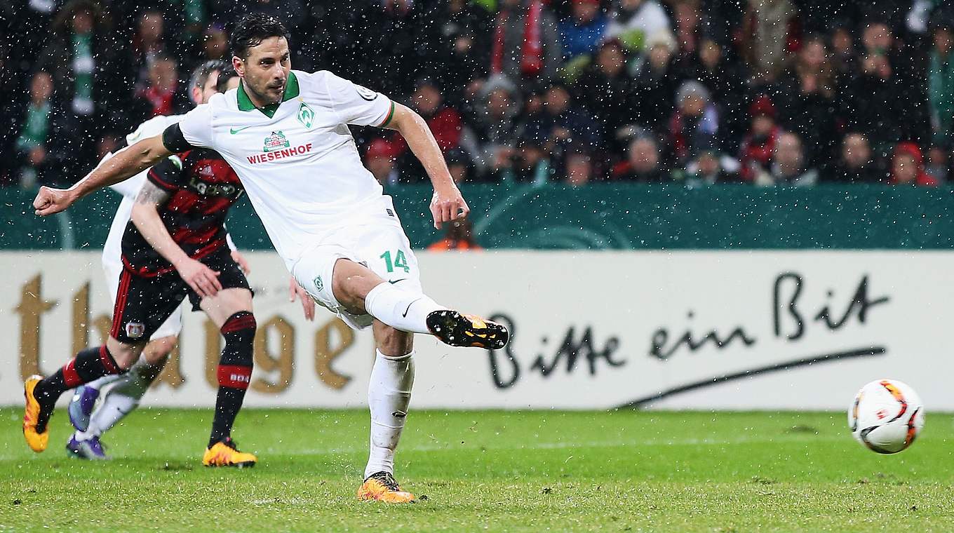 Zuverlässig: Claudio Pizzaro bringt Werder auf die Siegerstraße. © Getty Images