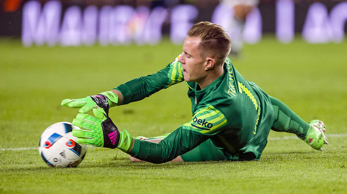 Marc-André ter Stegen has made it to the Copa del Rey final with Barcelona © imago/Cordon Press/Miguelez Sports