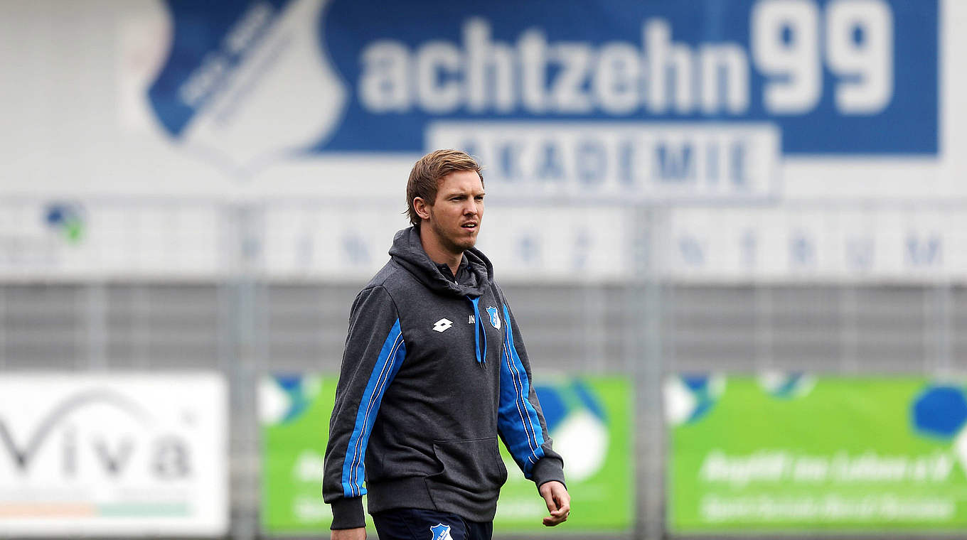 Debüt mit 28: Hoffenheims Nagelsmann wird in Bremen neuer Liga-Rekordtrainer © imago/Sportfoto Rudel