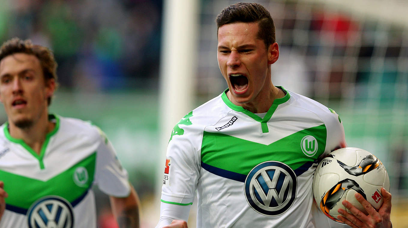 World Cup winner Julian Draxler got on the scoresheet  © 2016 Getty Images