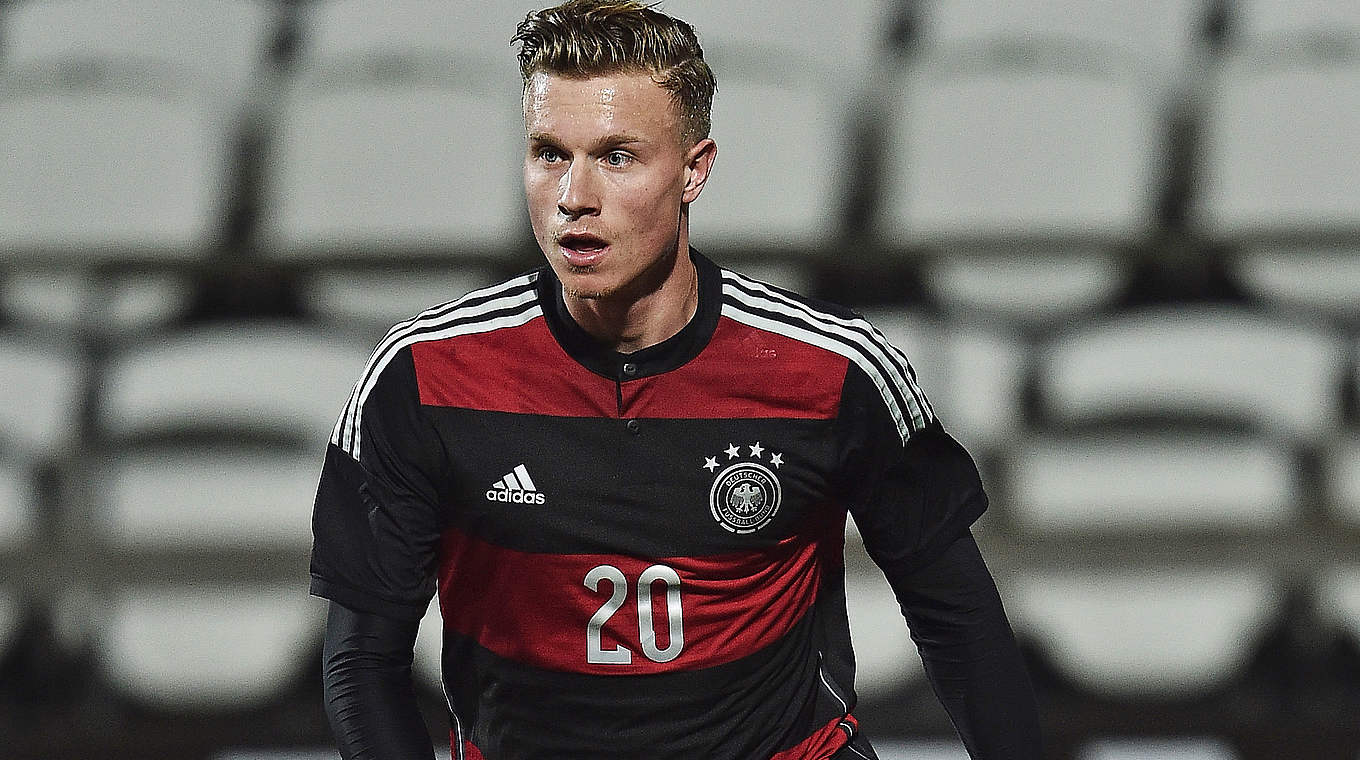 Geht immer an die Leistungsgrenze: U 21-Nationalspieler Gerhardt © 2015 Getty Images