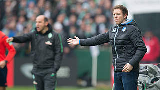 Nagelsmann was satisfied with his team's perfromance © imago/nph