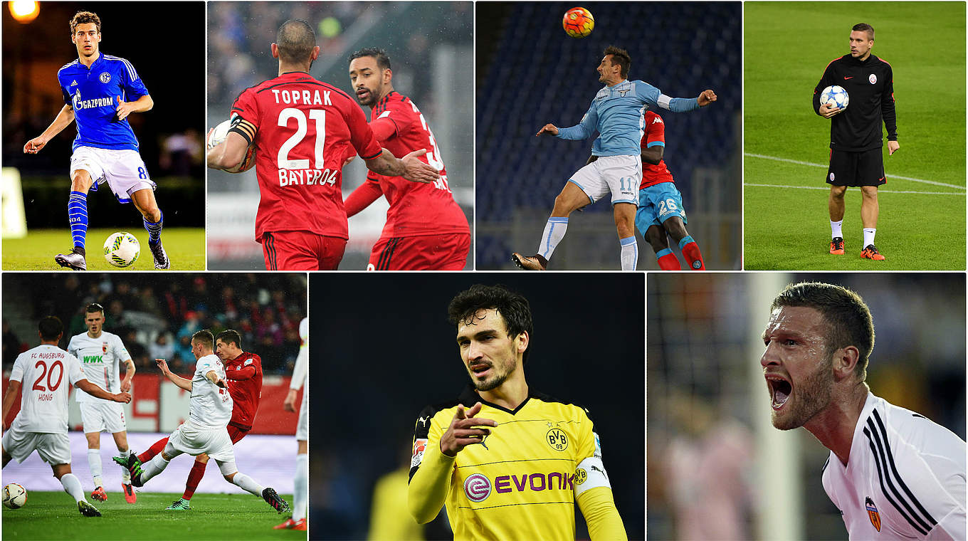 Erste K.o.-Runde in der Europa League - mit vielen deutschen Nationalspielern im Einsatz © Getty/DFB
