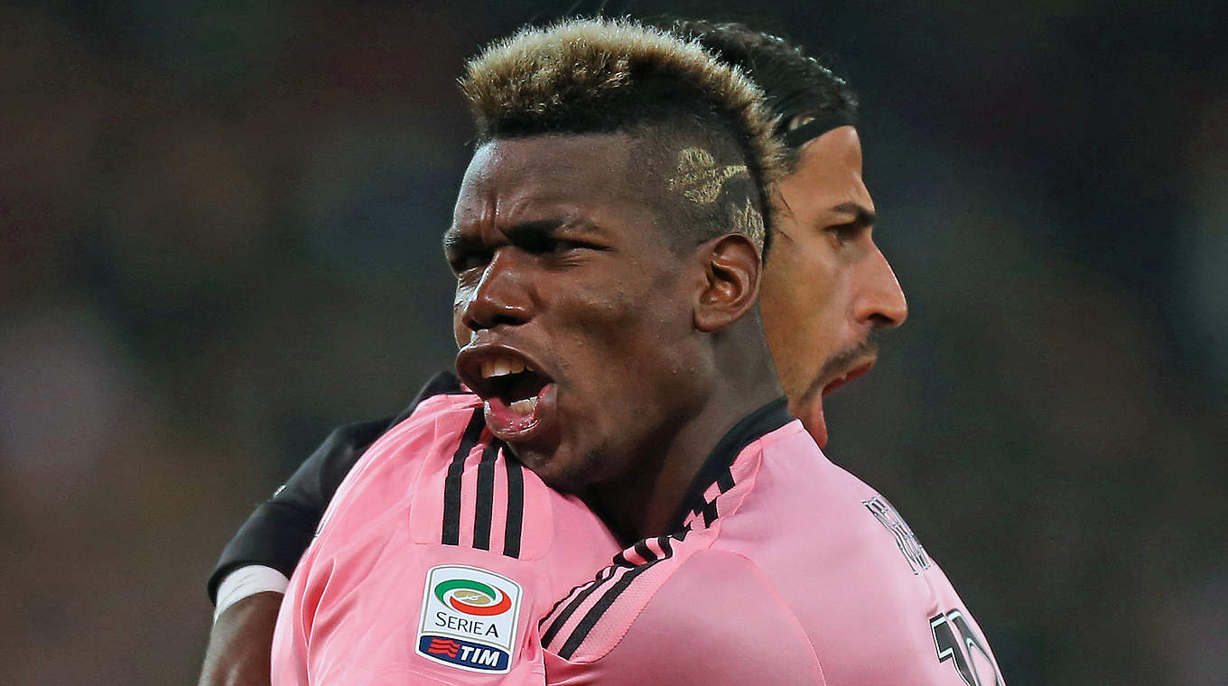 Pogba lobt Khedira: "Der Kerl hat fünf Lungen, er läuft für alle mit" © 2016 Getty Images