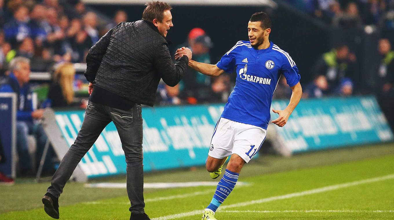 Winter signing Younes Belhanda scores again for Schalke © 2016 Getty Images