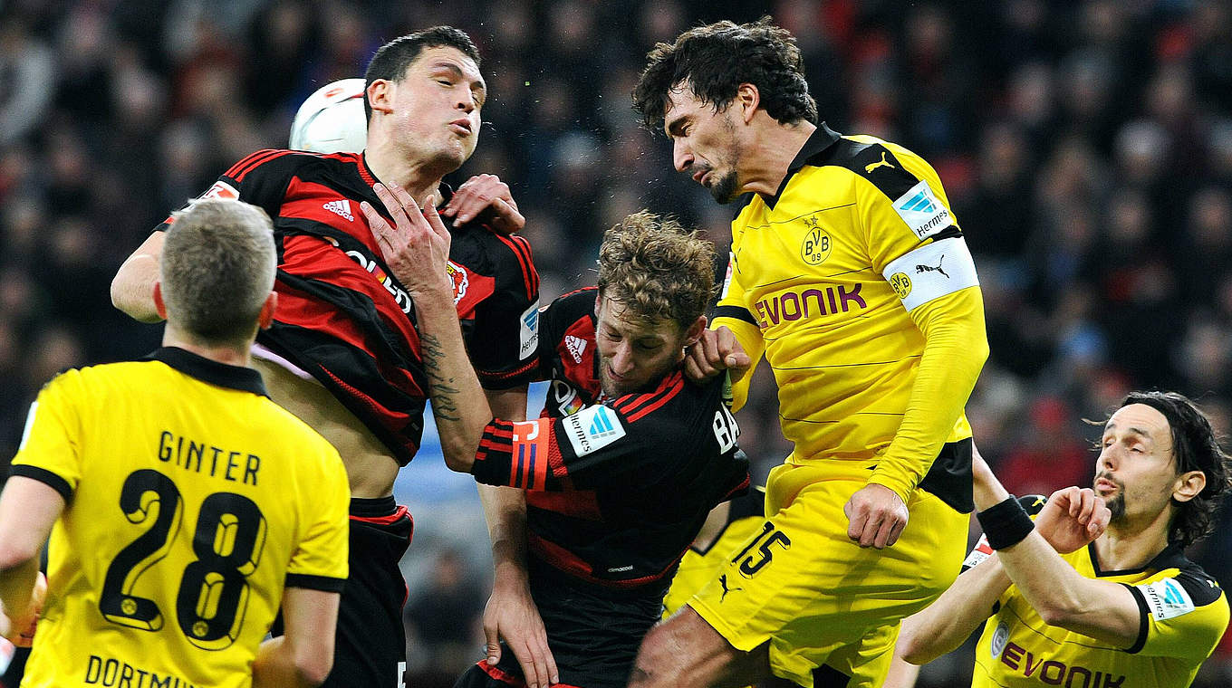 Hummels: "Leverkusen try and cause chaos both on and off the ball" © imago/Uwe Kraft
