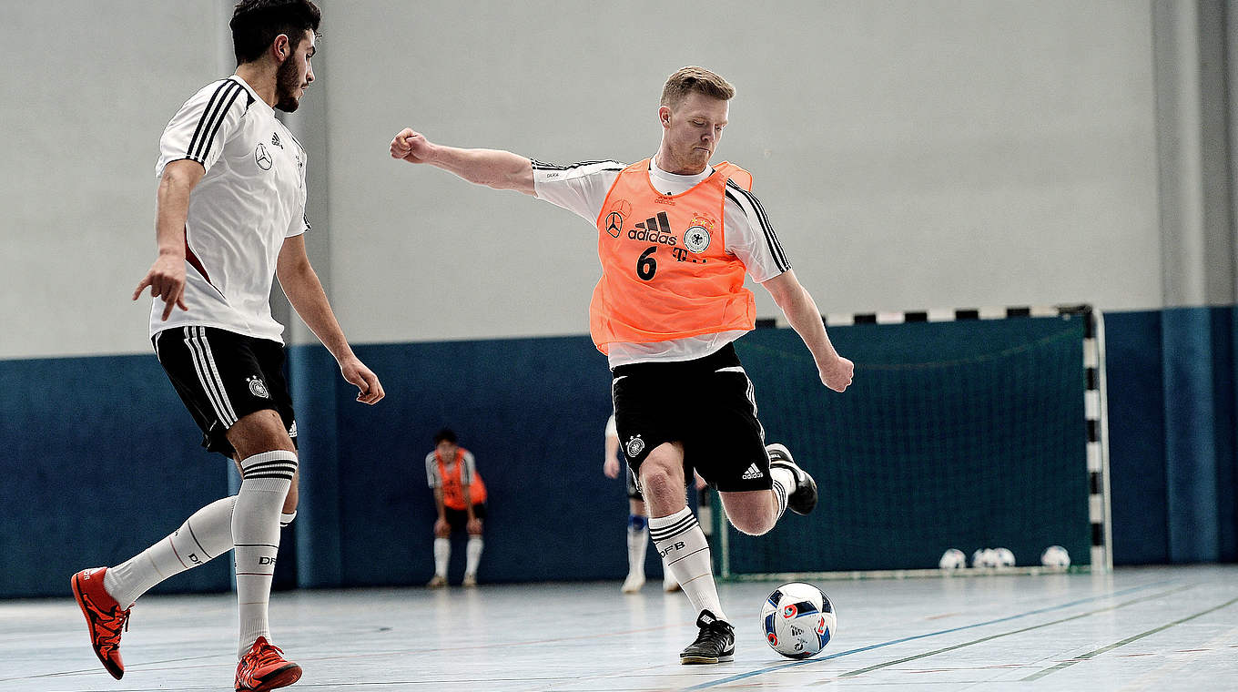 Findet Ende Oktober statt: Das erste offizielle Länderspiel der Futsal-Nationalmannschaft  © 2016 Getty Images