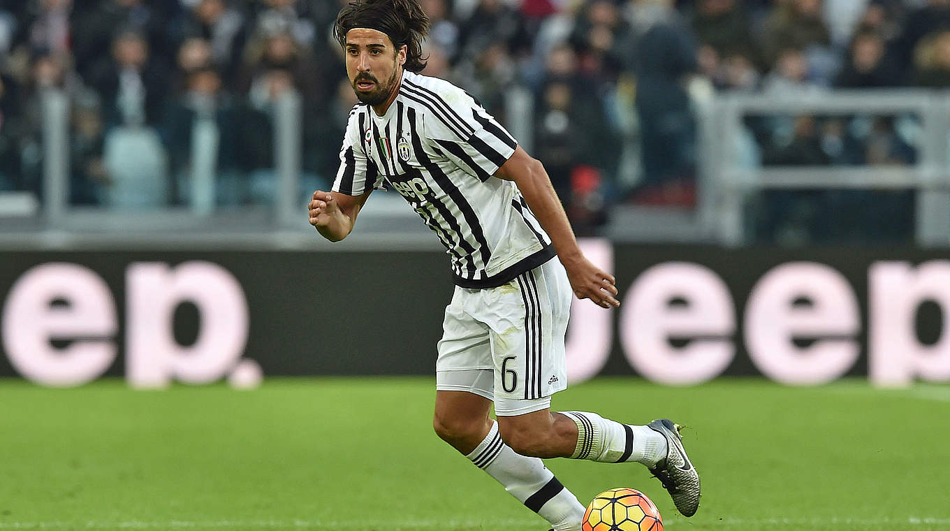 Sami Khedira bei Juventus Turin: "Es ist eine Ehre, dieses Trikot tragen zu dürfen" © 2016 Getty Images