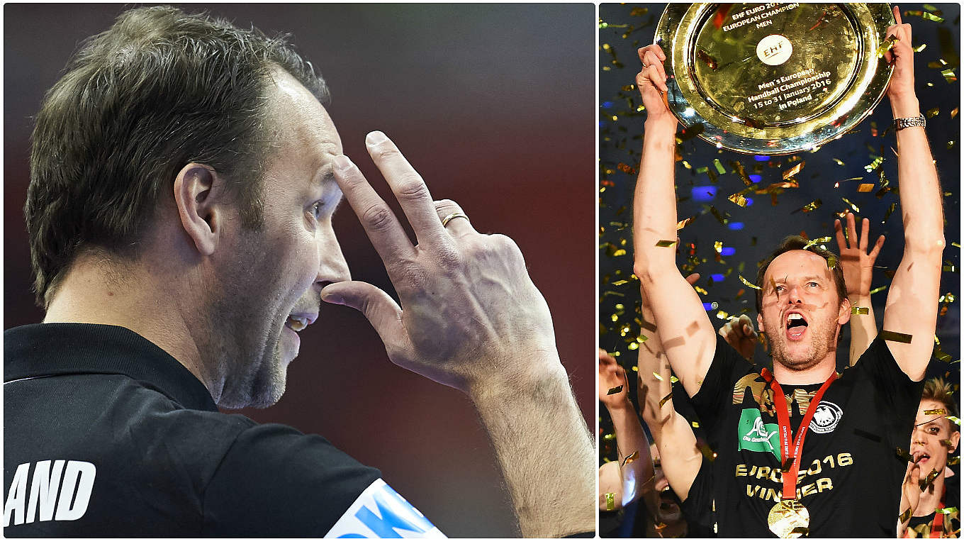 Gelitten und gejubelt: Dagur Sigurdsson bei der Handball-EM in Polen © Getty Images