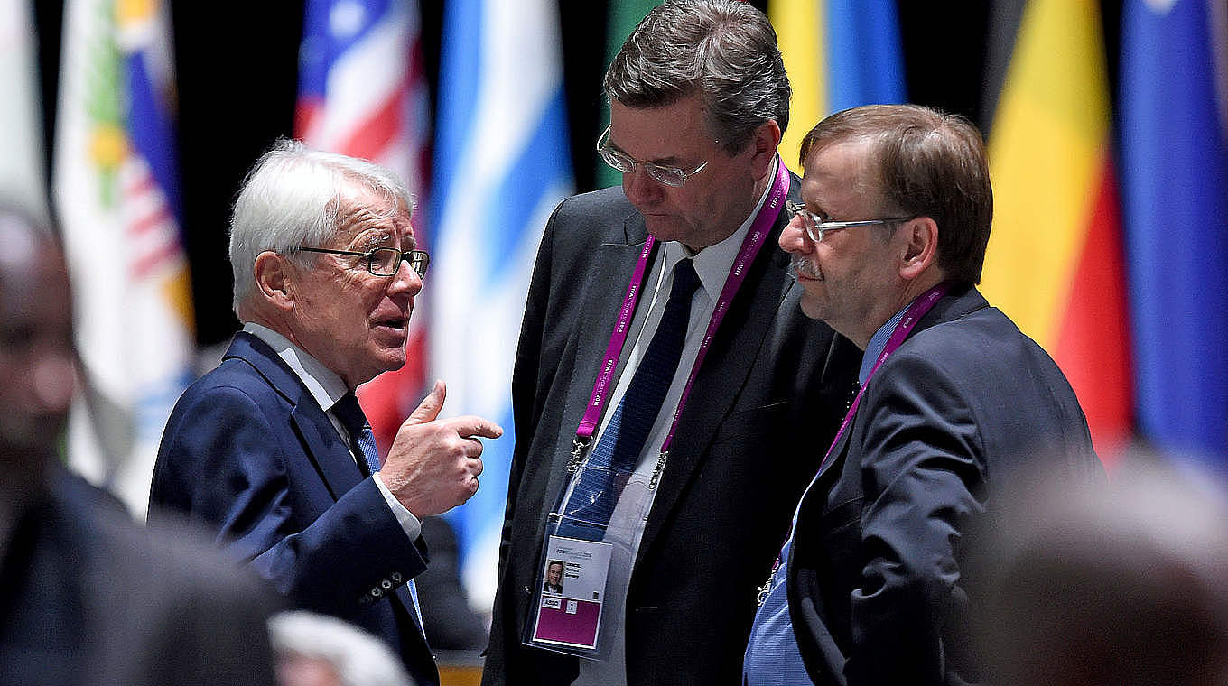 DFB-Delegation beim FIFA-Kongress © Getty Images