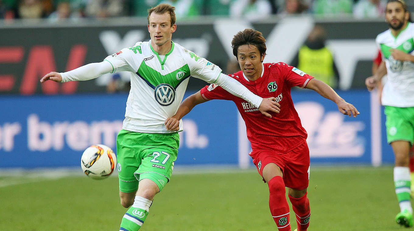 Auf ihn kommt's an im Abstiegskampf: Nur mit Hiroshi Kiyotake (M.) läuft's für Hannover © Getty Images