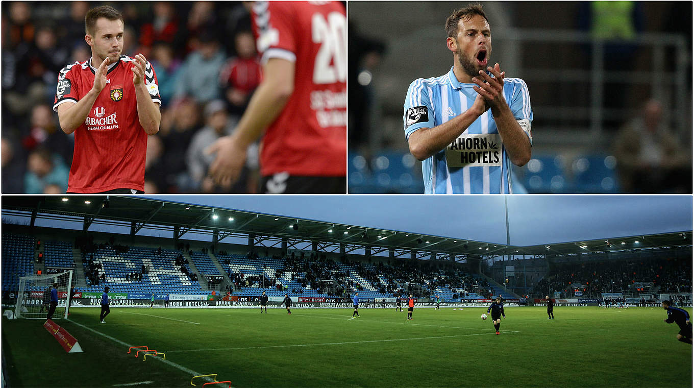 Abstiegskampf gegen Aufstiegsrennen am 28. Spieltag: Chemnitz erwartet Großaspach © GettyImages/DFB