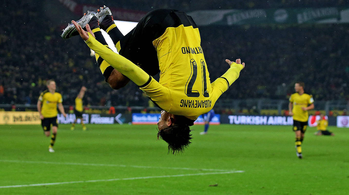 Steht vor dem 50. Bundesliga-Tor: Pierre-Emerick Aubameyang © Getty Images