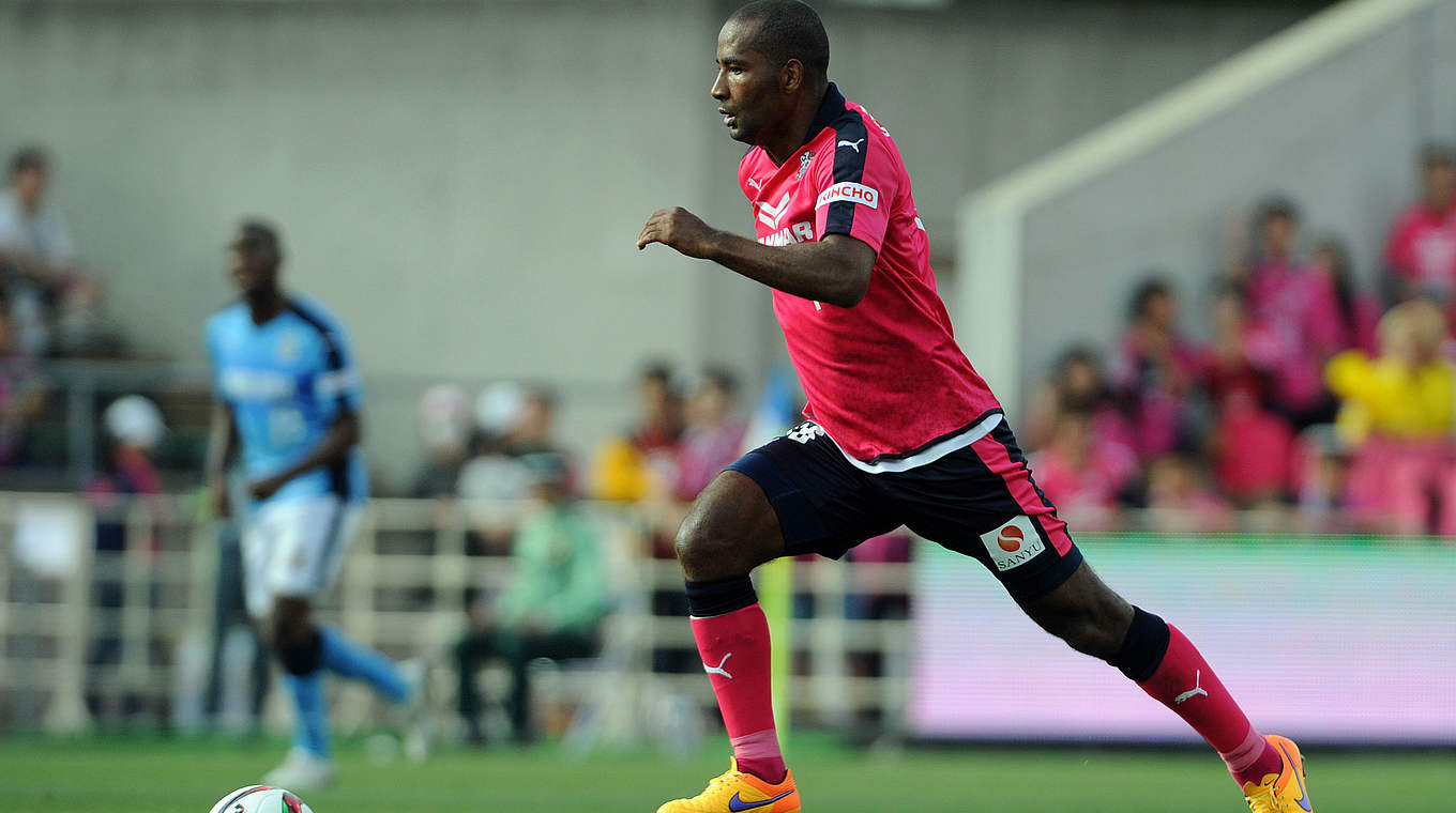 Cacau im Trikot von Cerezo Osaka: "In Japan wird zu oft geradeaus gedacht" © Getty Images