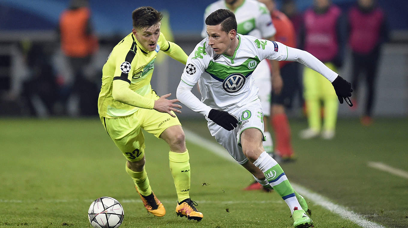 Draxler (r.) ist zufrieden, moniert aber: "Die perfekte Ausgangssituation ist verspielt" © AFP/Getty Images