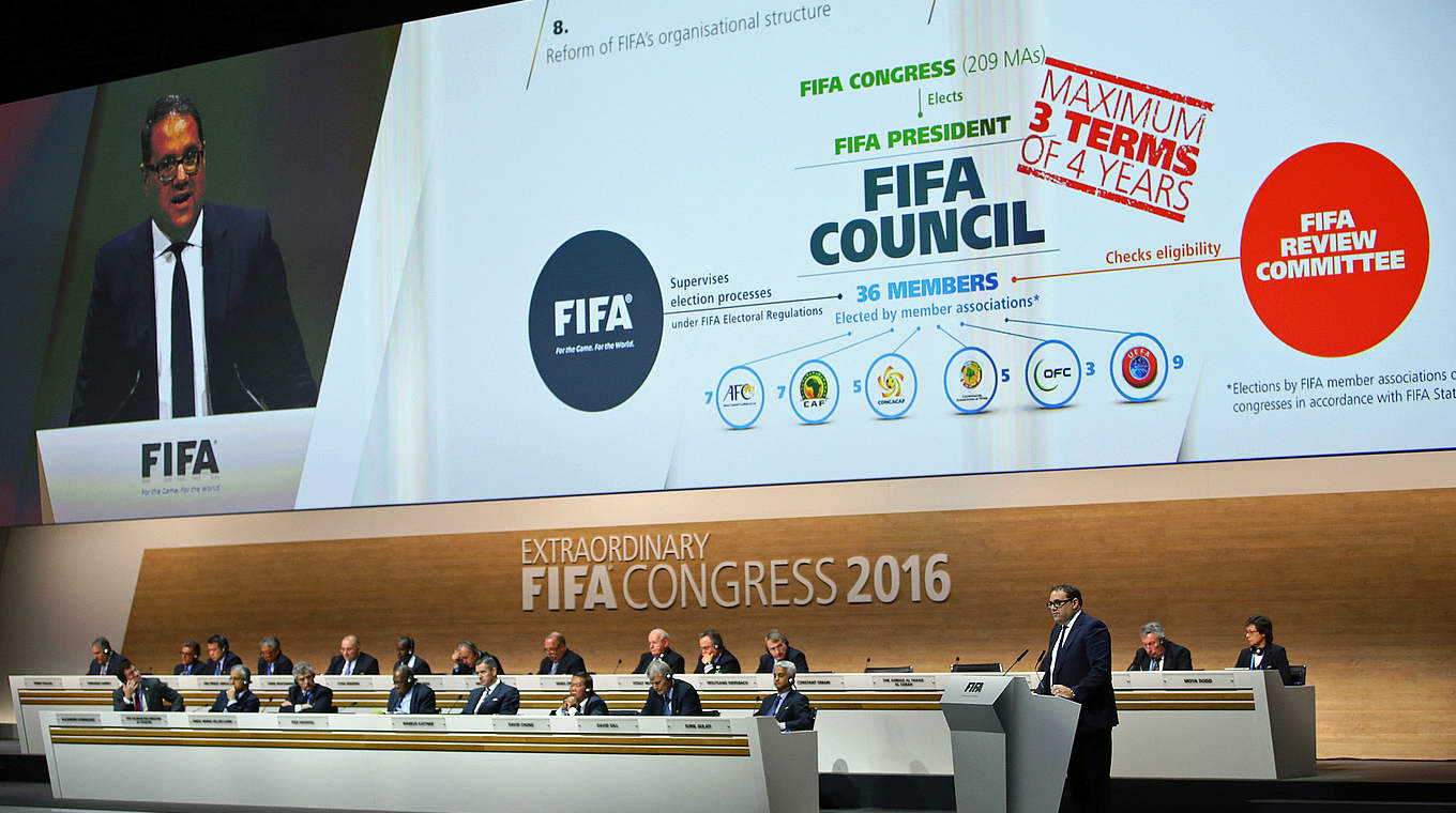 Grundlegende Reformen beschlossen - beim FIFA-Kongress im Züricher Hallenstadion © Getty Images