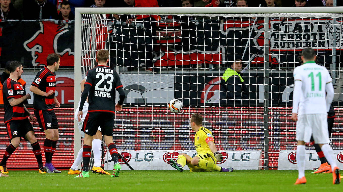 Leverkusen suffered another painful home defeat to Werder Bremen © 2016 Getty Images