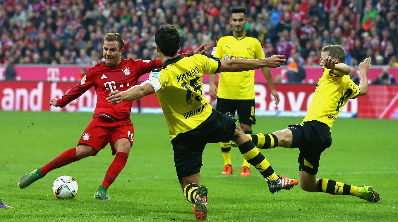Tor und Assist im Hinspiel: Das 5:1 gegen Dortmund war Götzes bislang letztes Spiel © Getty Images