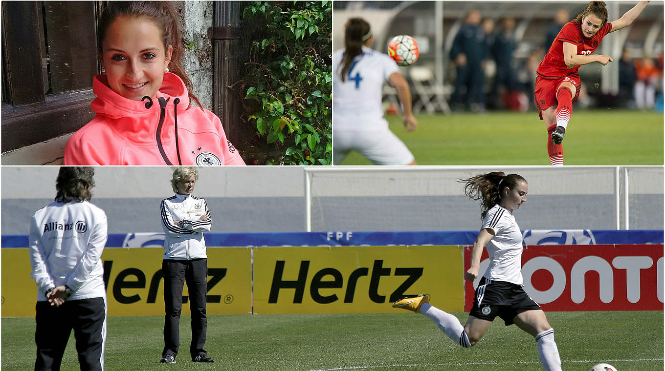 Sara Däbritz: "Gegen die weltbesten Spielerinnen, lernt man sich zu behaupten" © GettyImages/DFB