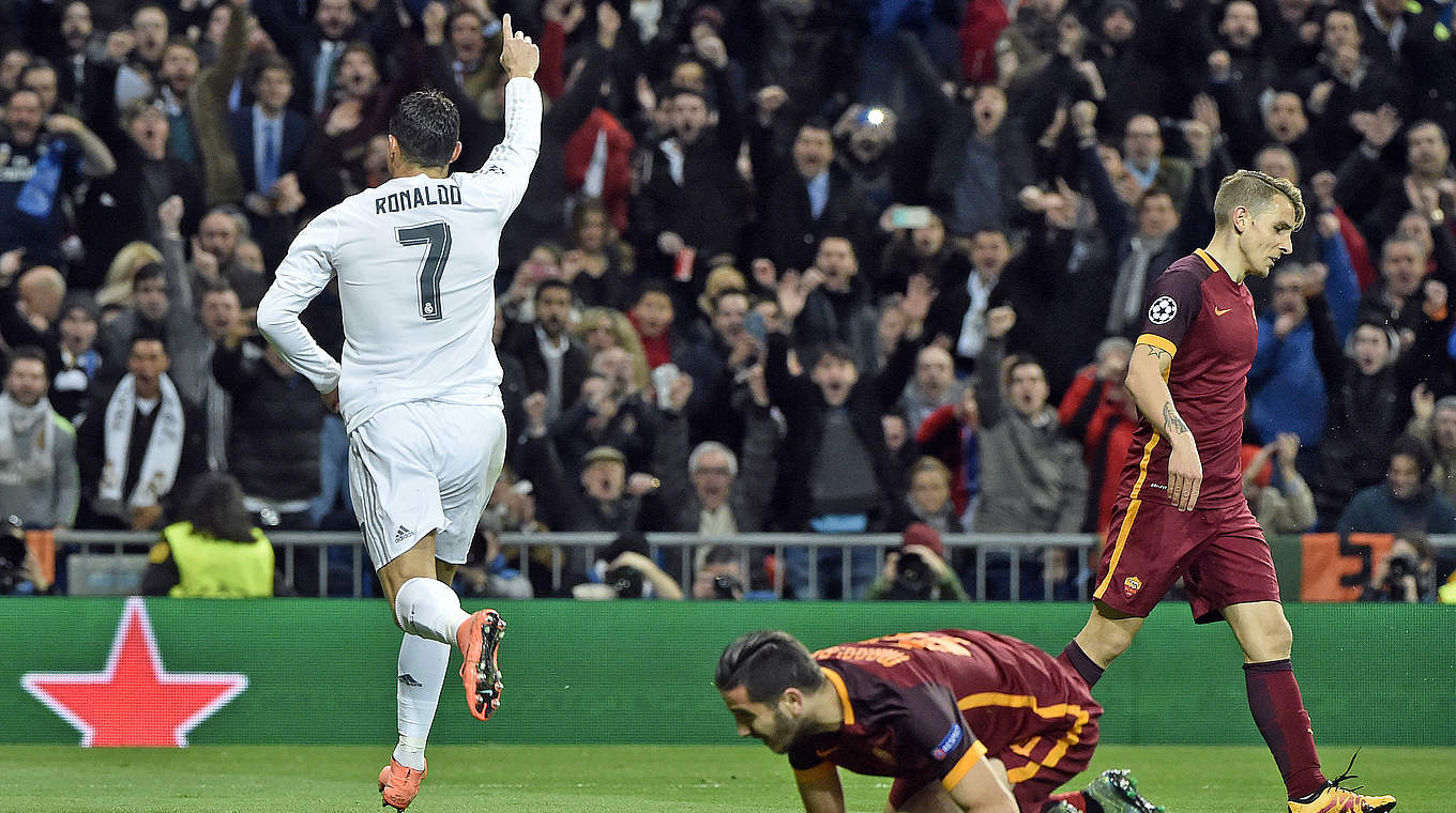 Treffer 92 in der Königsklasse: Cristiano Ronaldo ist nicht zu bremsen © GERARD JULIEN/AFP/Getty Images