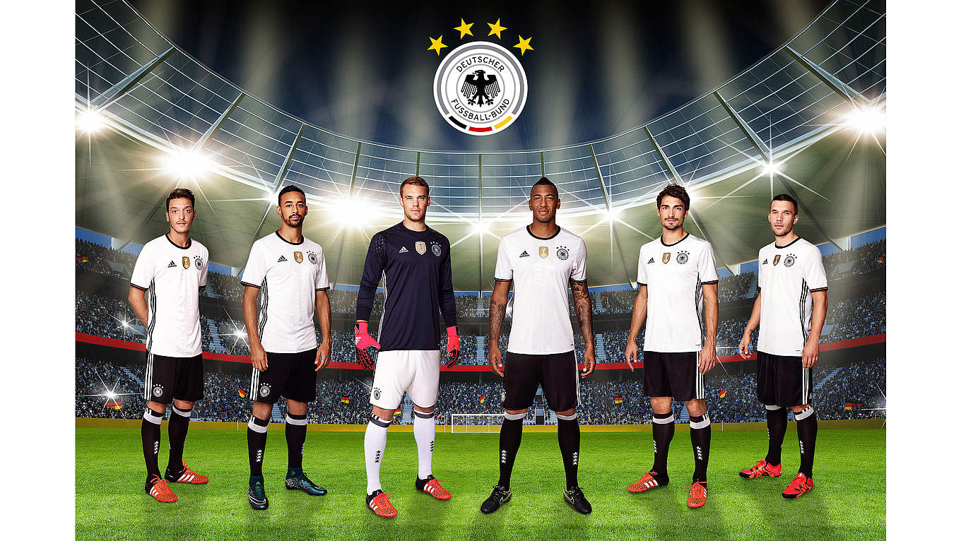 Die Mannschaft als Wanddekoration - Fußball-Bund DFB Deutscher 