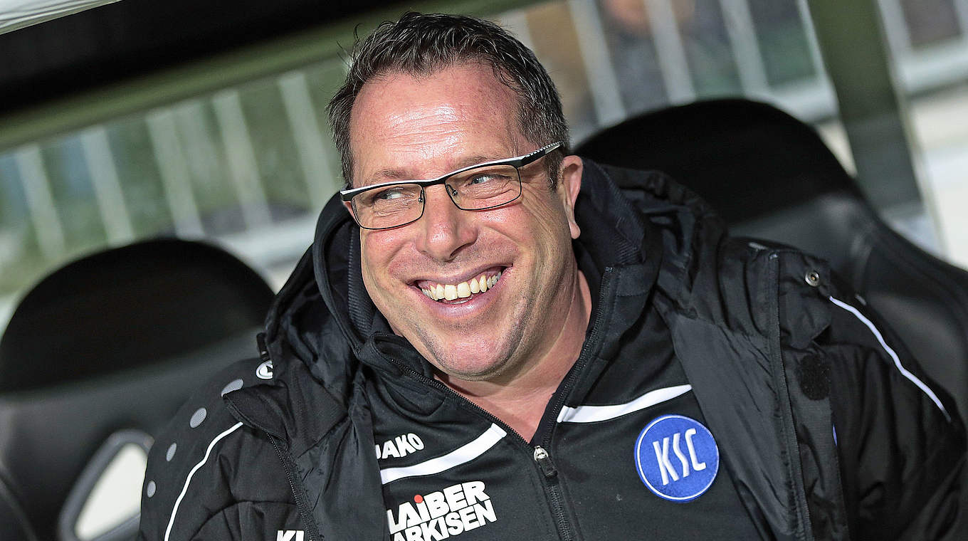 The 46-year-old is currently manager of Karlsruher SC in the second Bundesliga © 2015 Getty Images