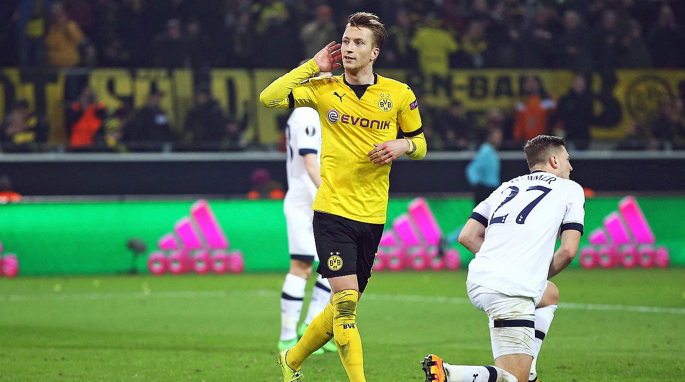Doppelpacker: Marco Reus schießt Dortmund in Richtung Viertelfinale © 2016 Getty Images